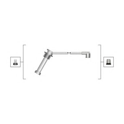 MAGNETI MARELLI 941319170038 -  Комплект проводов зажигания